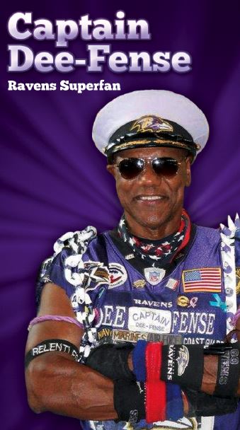 Captain Dee-Fense Ravens Superfan