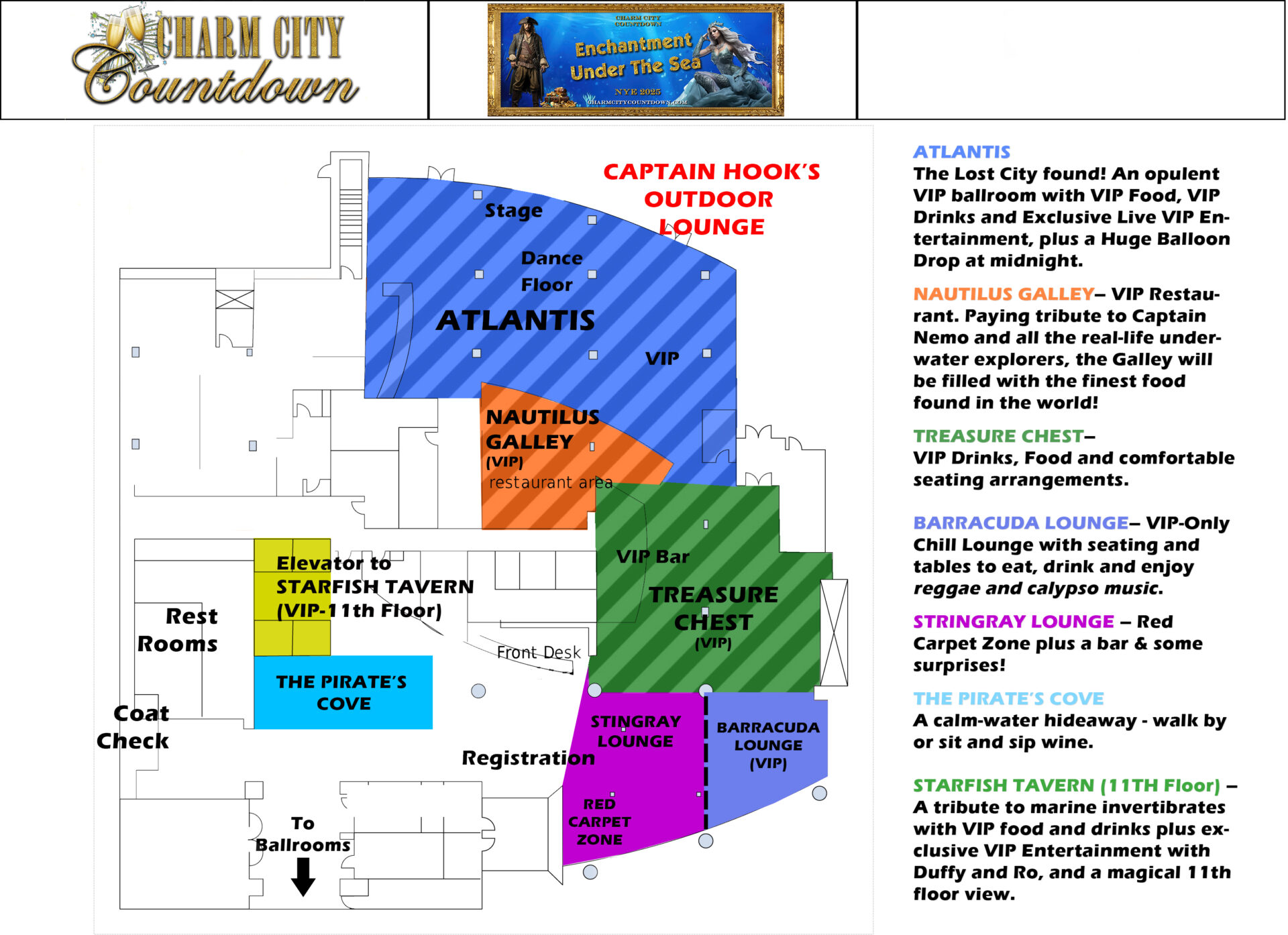 NEW YEAR'S EVE FLOOR PLAN RIGHT SIDE