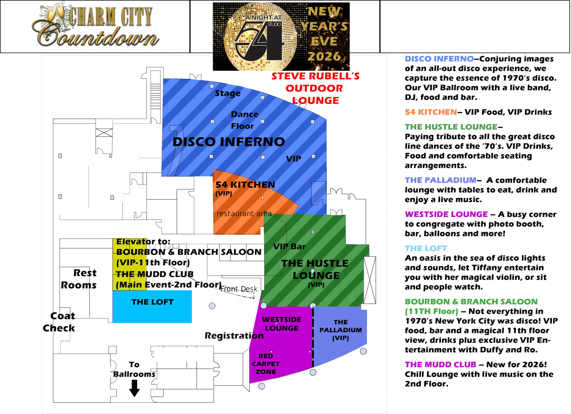 NEW YEAR'S EVE FLOOR PLAN RIGHT SIDE
