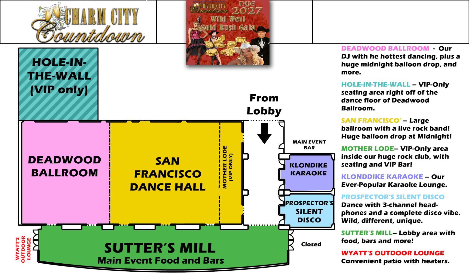 party zone floor plan