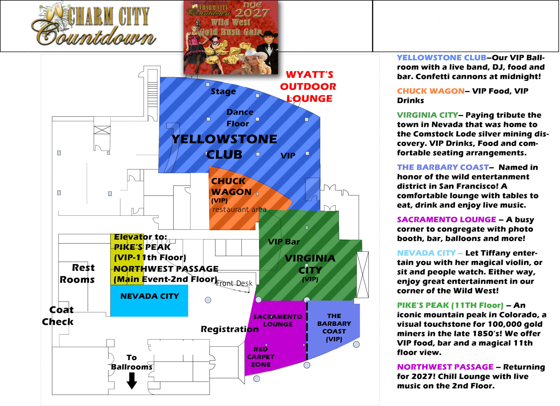 NEW YEAR'S EVE FLOOR PLAN RIGHT SIDE