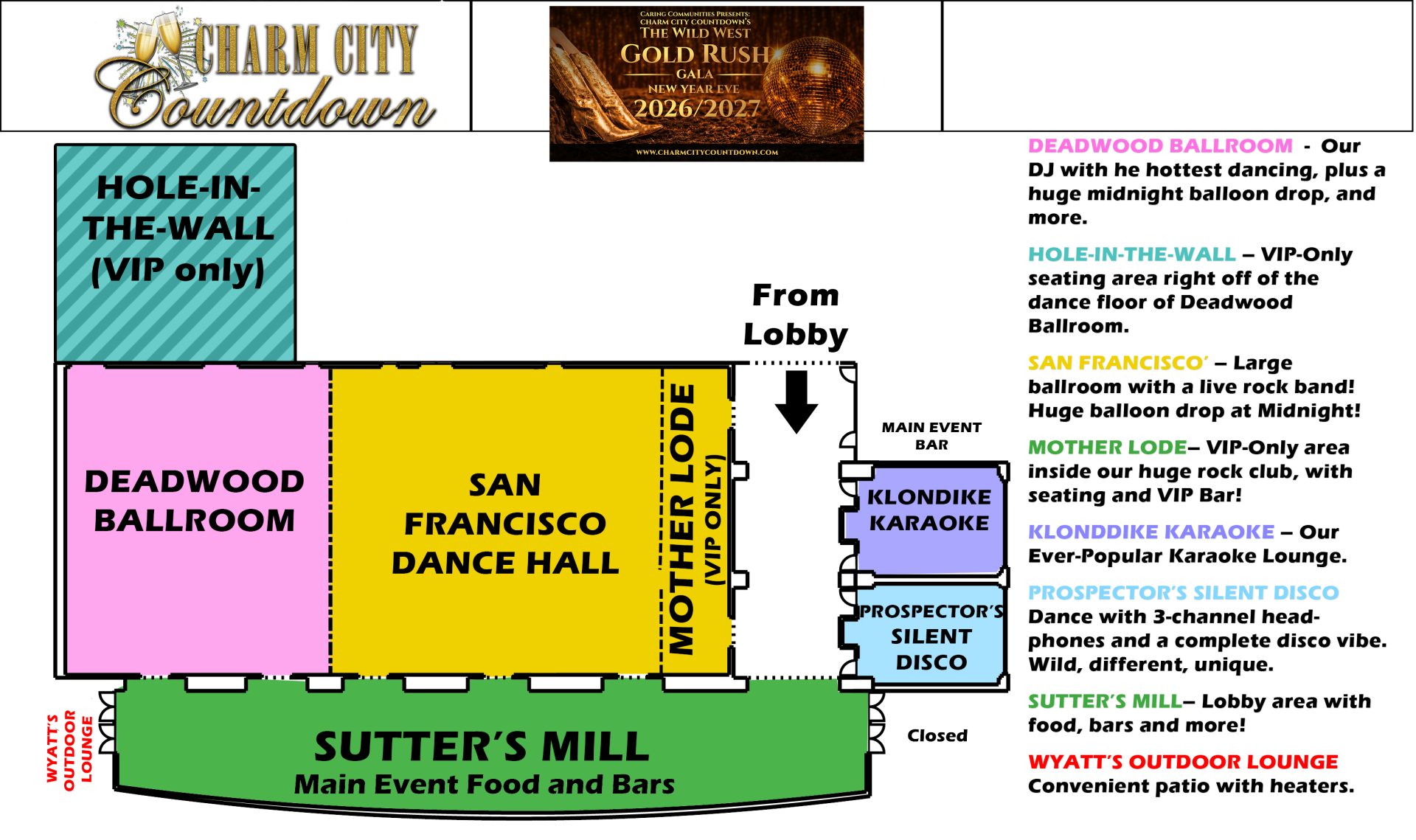 party zone floor plan